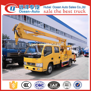 4*2 Dongfeng 16 Meters High-altitude Operation Trucks , Aerial Working Vehicle